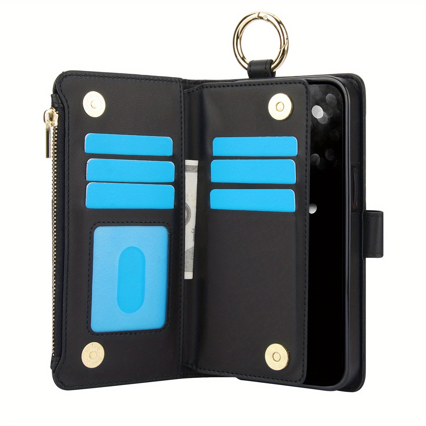 Étui portefeuille bandoulière pour Samsung Galaxy