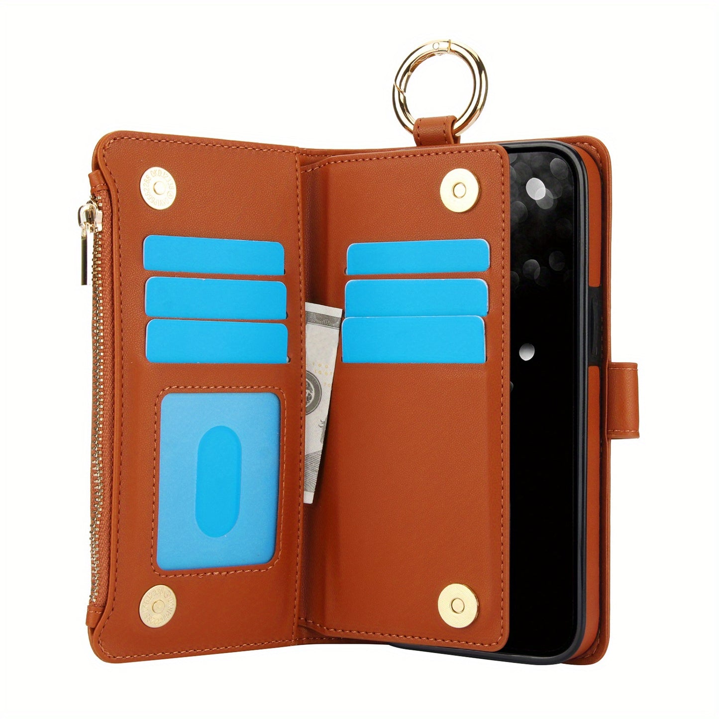 Étui portefeuille bandoulière pour Samsung Galaxy