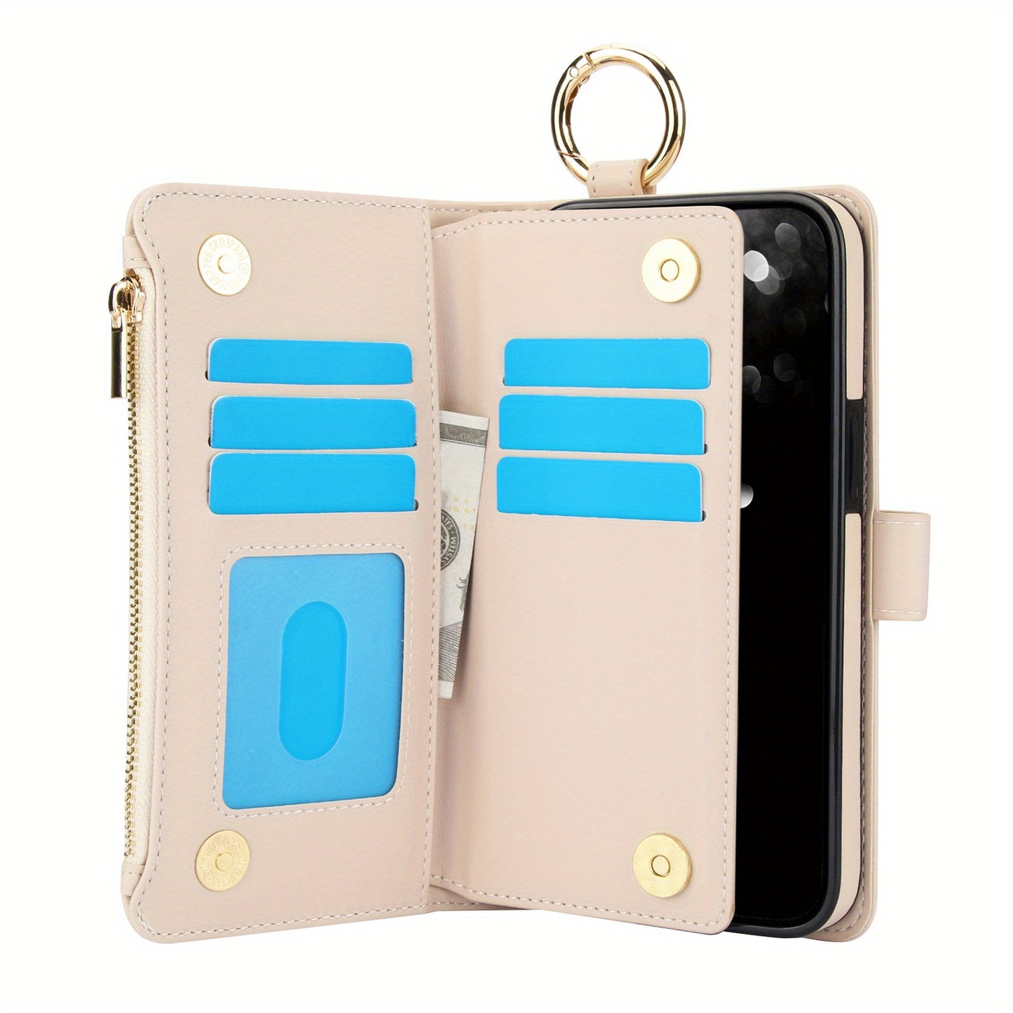 Étui portefeuille bandoulière pour Samsung Galaxy