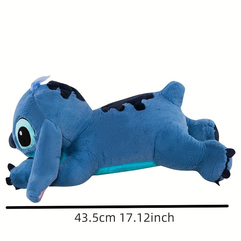 Stitch Plush Toy - Soft Sky Blue Cartoon Dog Doll, Perfect for Home Decor, Holiday Displays & Birthday Gifts for Girls and Friends, Made of Durable Polyester - Topdecheztop.fr