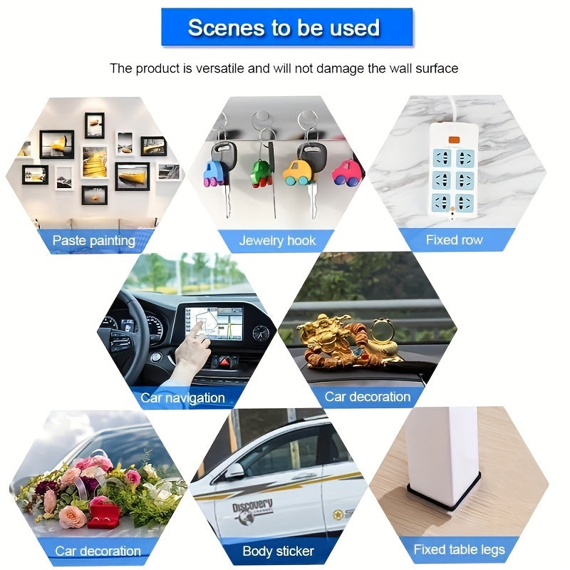 Ruban adhésif double face nano ultra-résistant