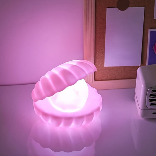 1PCS  lampe de chevet décorative en forme de coquillage - Topdecheztop.fr