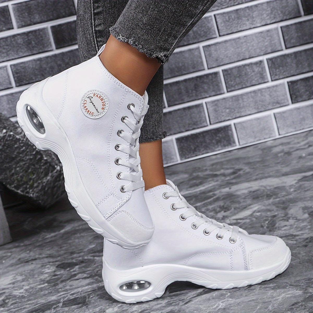 Chaussures femme avec  coussin d'air