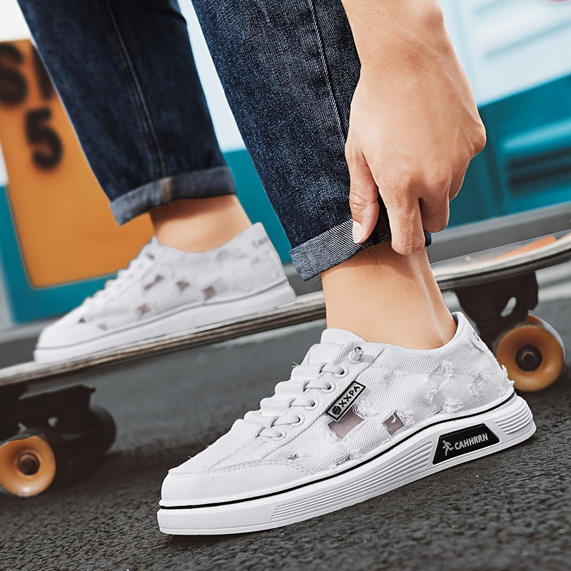 Baskets en toile respirante pour homme