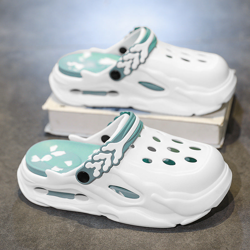 Chaussons en EVA perforés pour femmes et hommes , antidérapants, résistants à l'usure et respirants, rehaussants