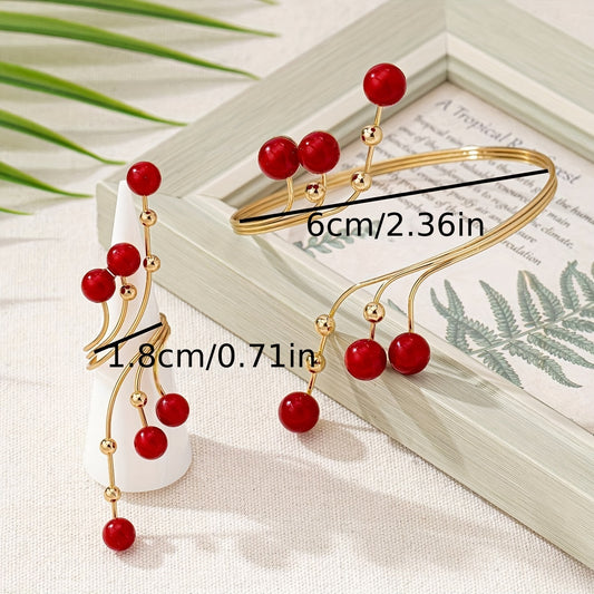 Ensemble de bijoux élégant 2 pièces pour femme
