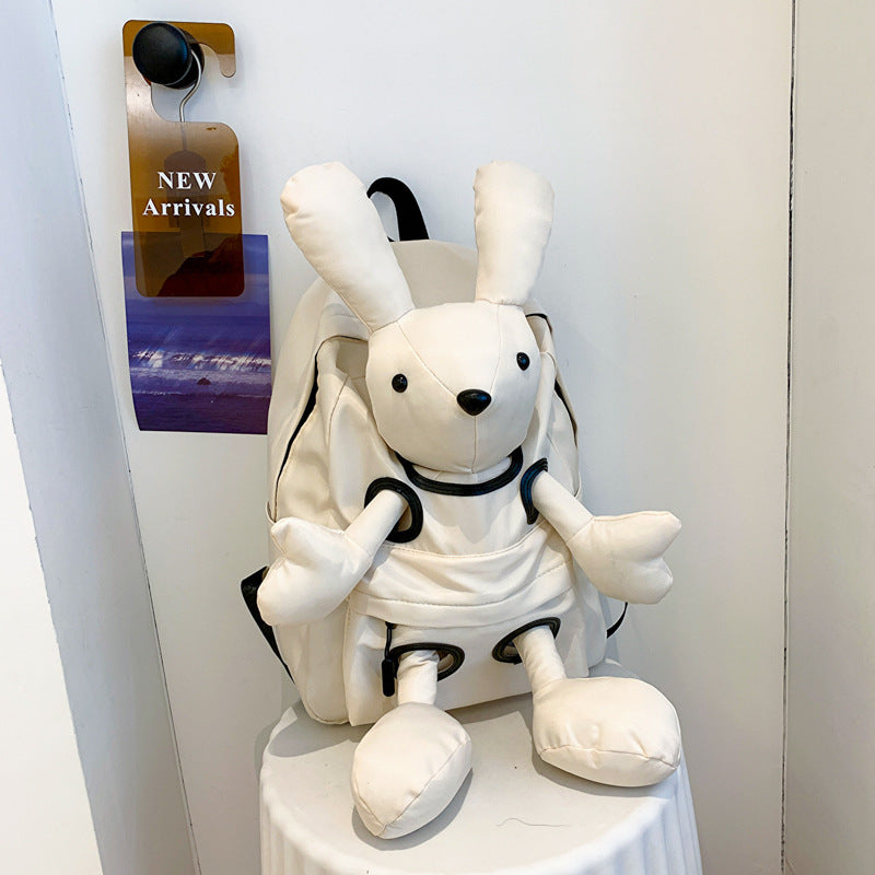 Sac à dos  poupée tendance et cool avec motif lapin