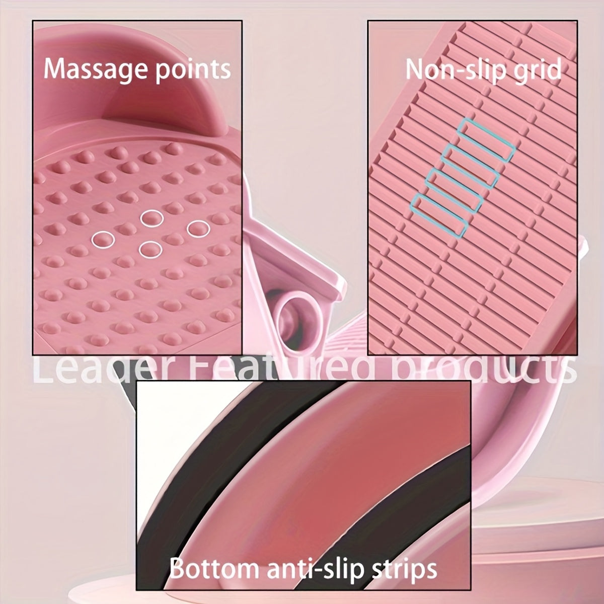 2 planches d'étirement professionnelles pour les jambes et les chevilles, appareils de tonification musculaire