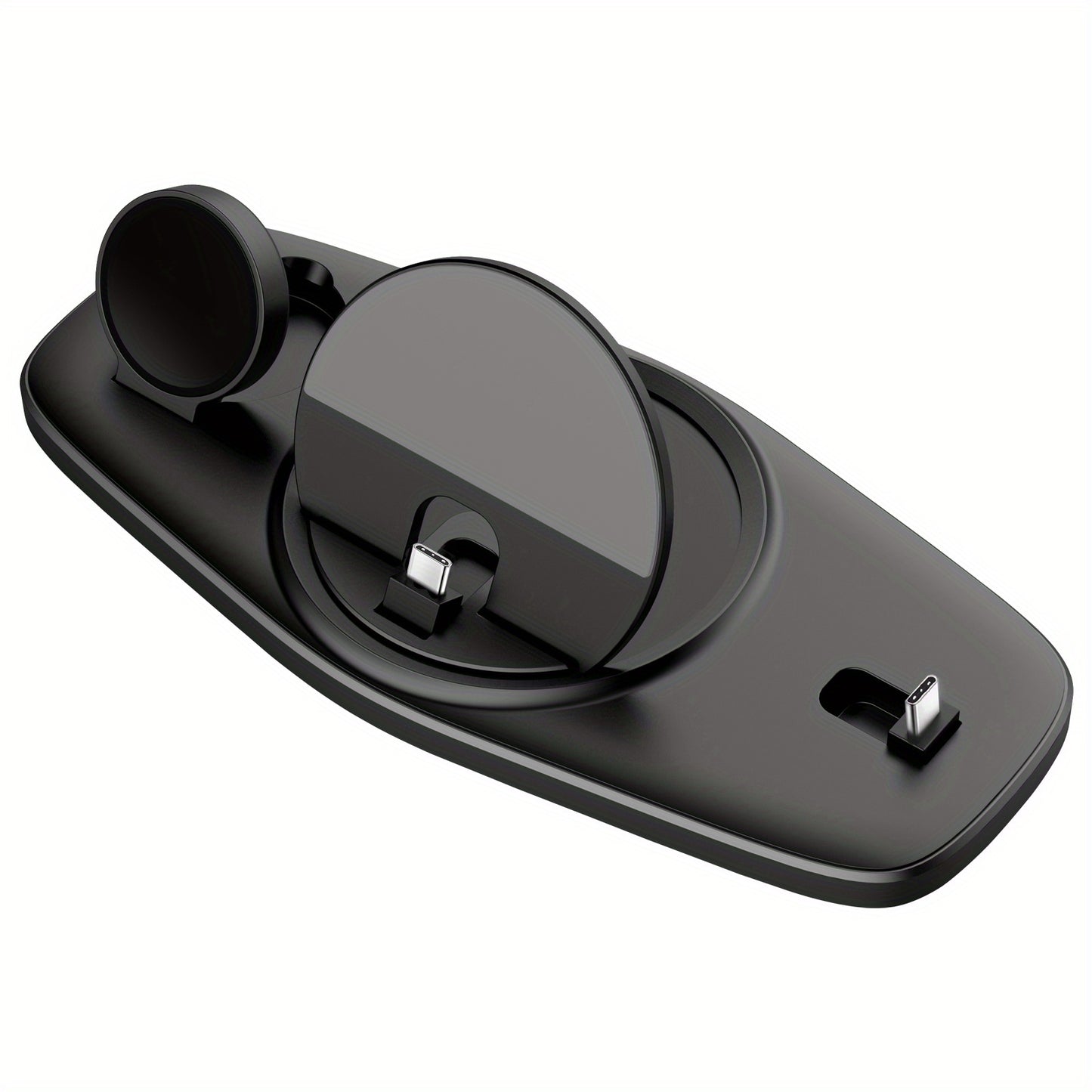 Station de charge pliable et portable pour téléphones mobiles, compatible avec tous les appareils USB-C