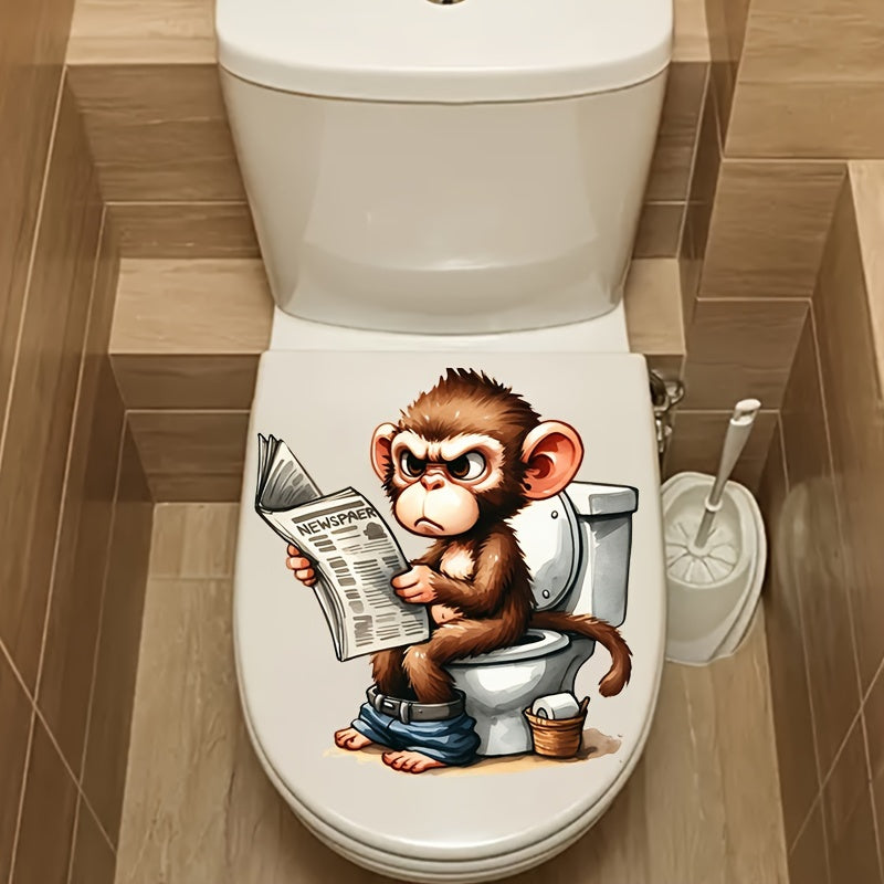 Autocollant pour toilettes - Topdecheztop.fr