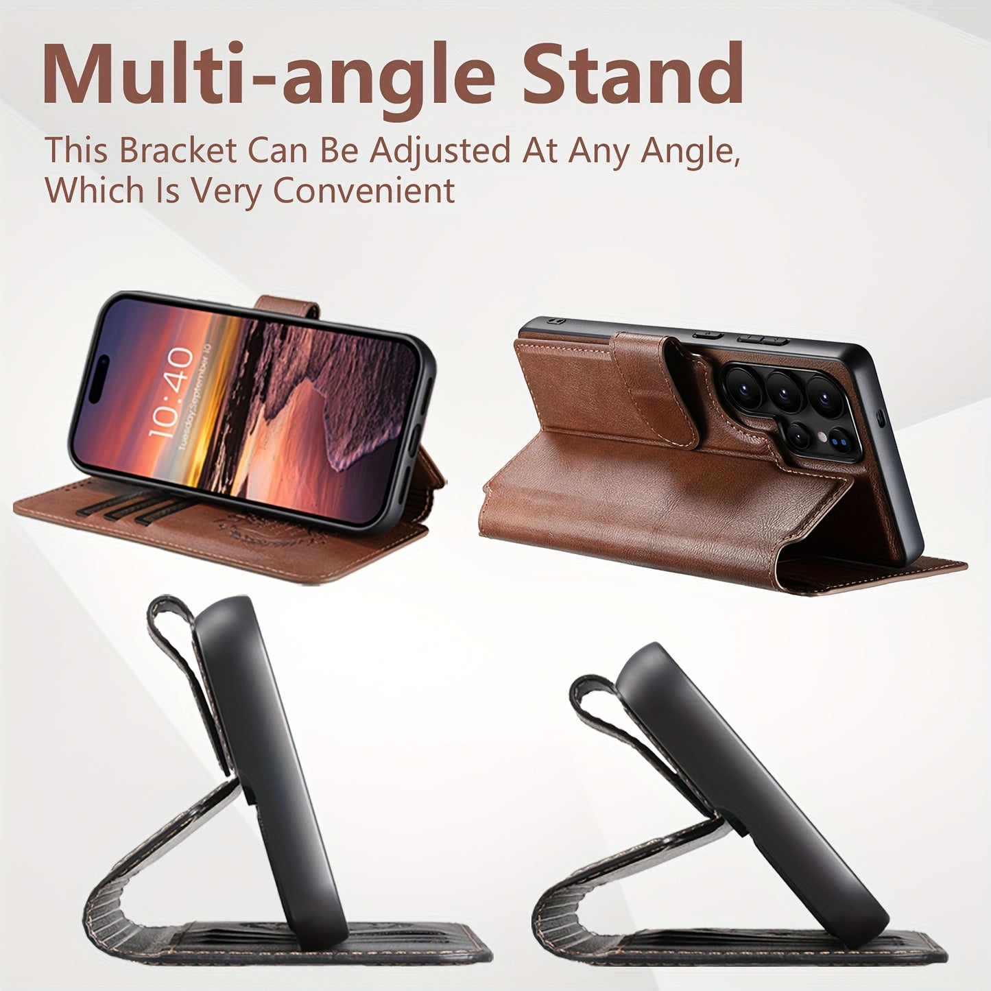 Étui de téléphone SUTENI compatible avec la recharge sans fil 2 en 1, SAMSUNG