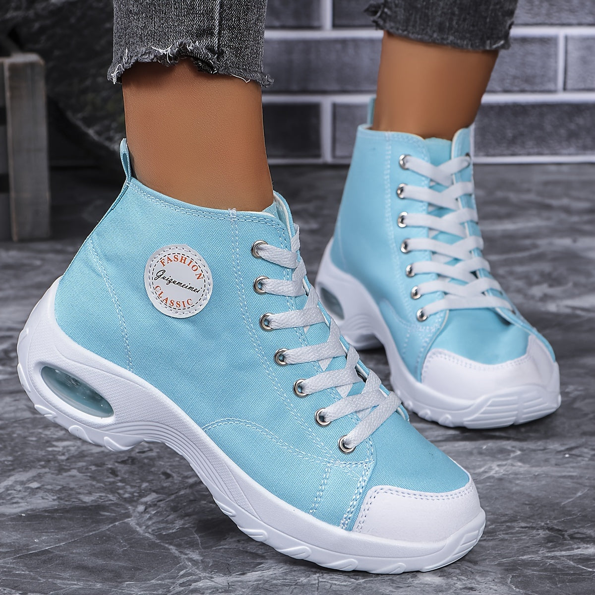 Chaussures femme avec  coussin d'air