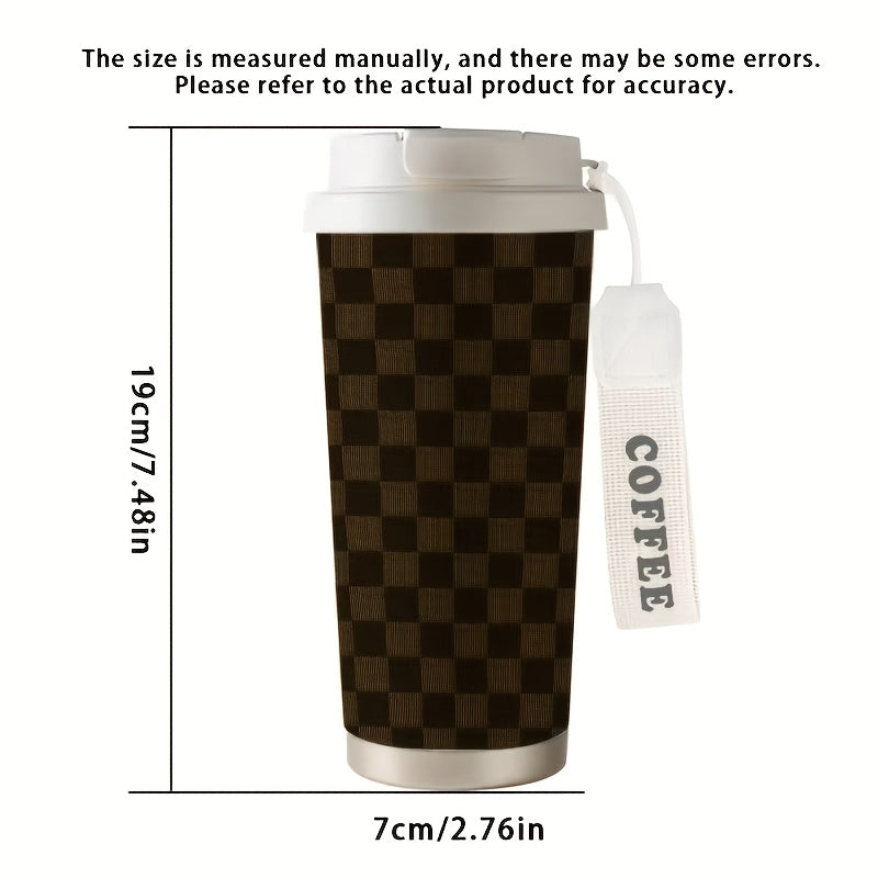 Mug de voyage isotherme en acier inoxydable de 532 m