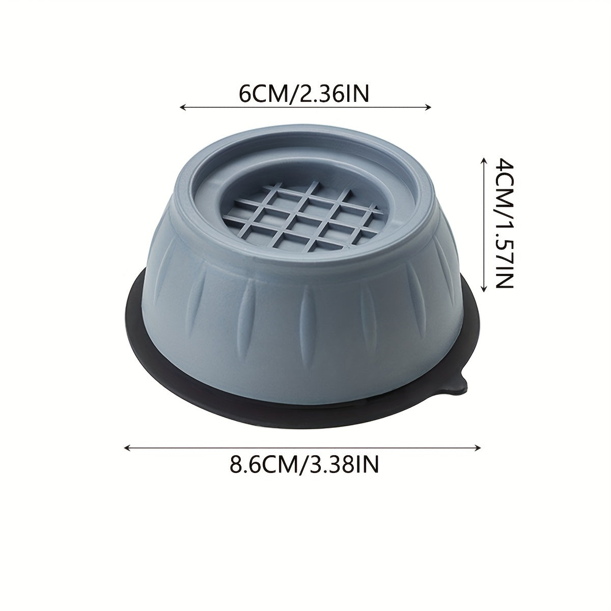 Lot de 4 patins anti-vibrations pour lave-linge - Topdecheztop.fr