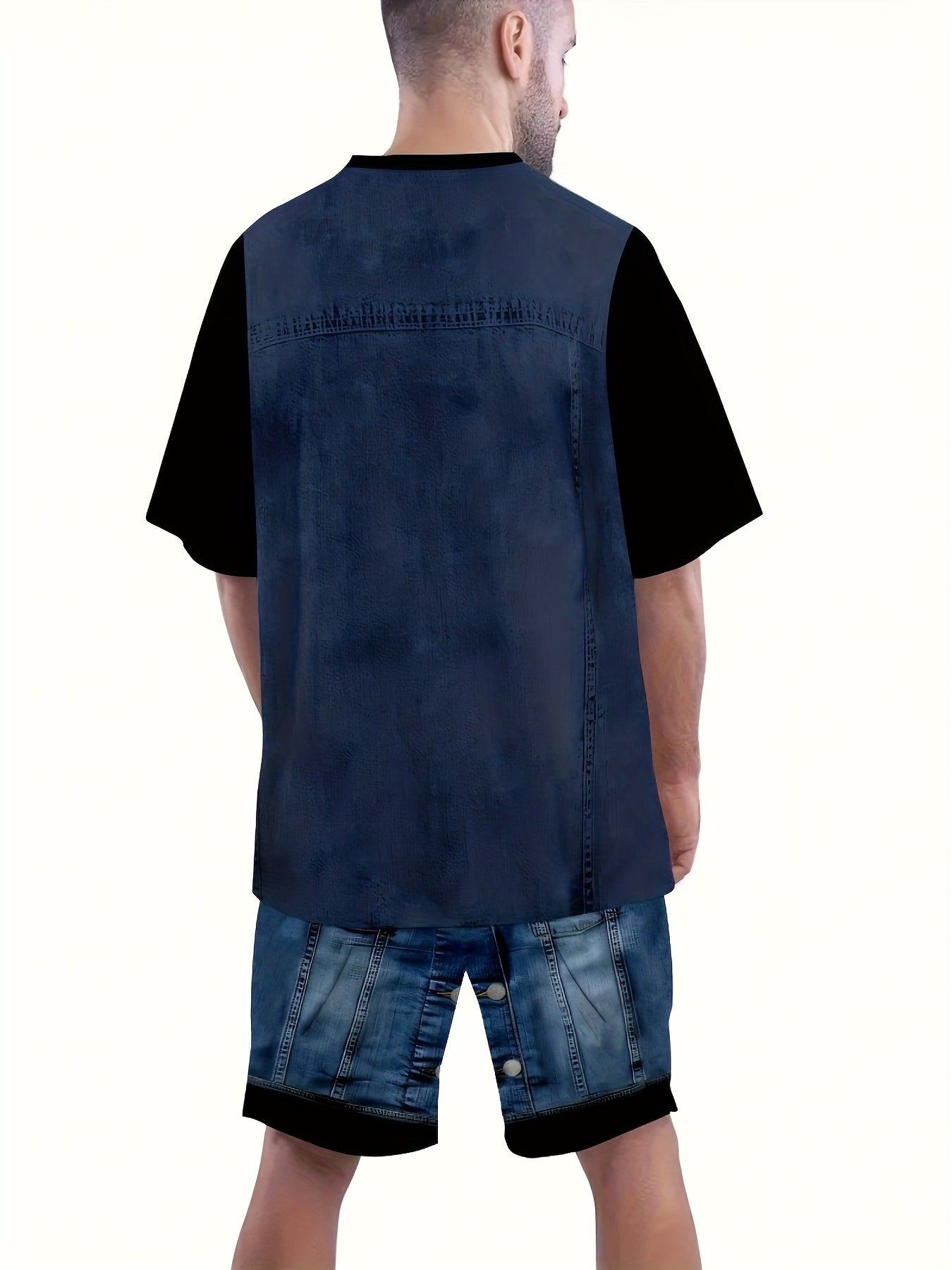 Ensemble deux pièces pour homme :&nbsp; imprimé