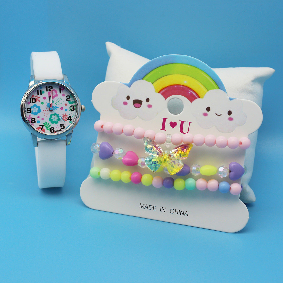 Ensemble de montre de dessin animé mignon pour enfants 13