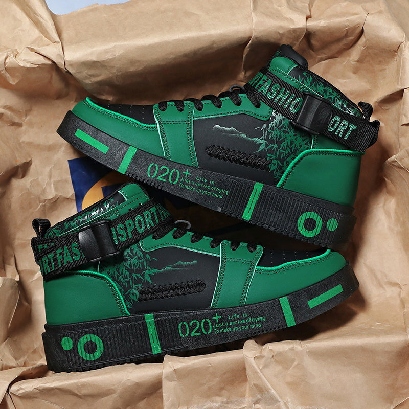 Baskets montantes décontractées pour homme