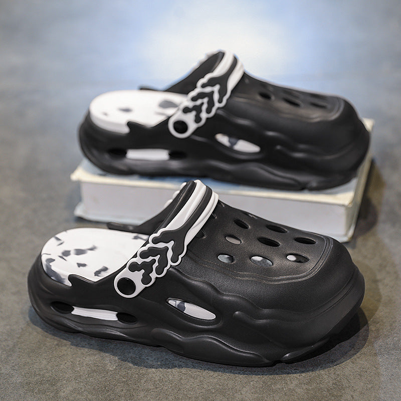 Chaussons en EVA perforés pour femmes et hommes , antidérapants, résistants à l'usure et respirants, rehaussants