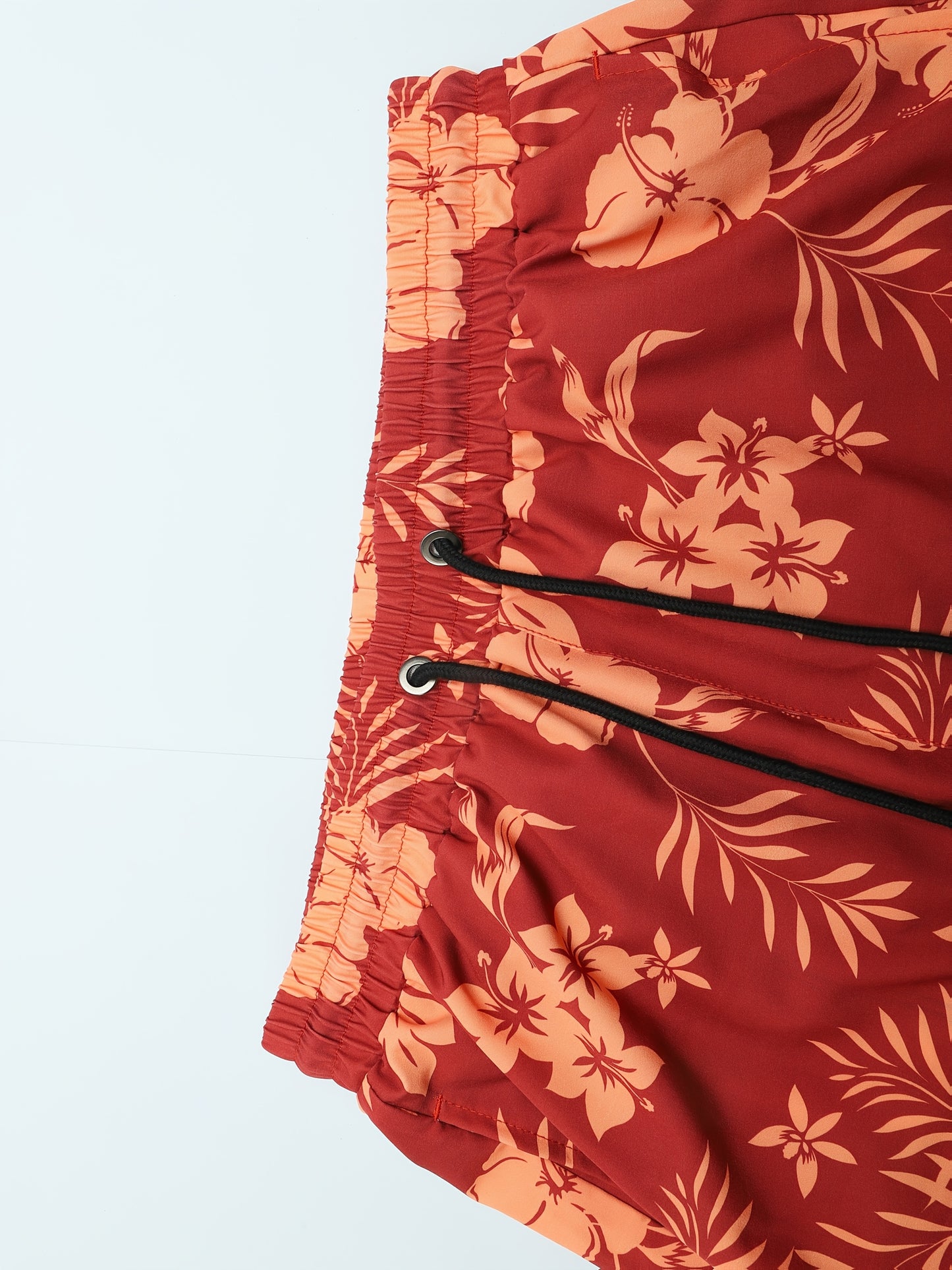 Short de bain élastique d'extérieur avec doublure en maille pour le surf, la plage