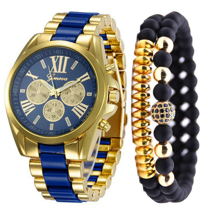 Montre pour hommes , femmes BLEU