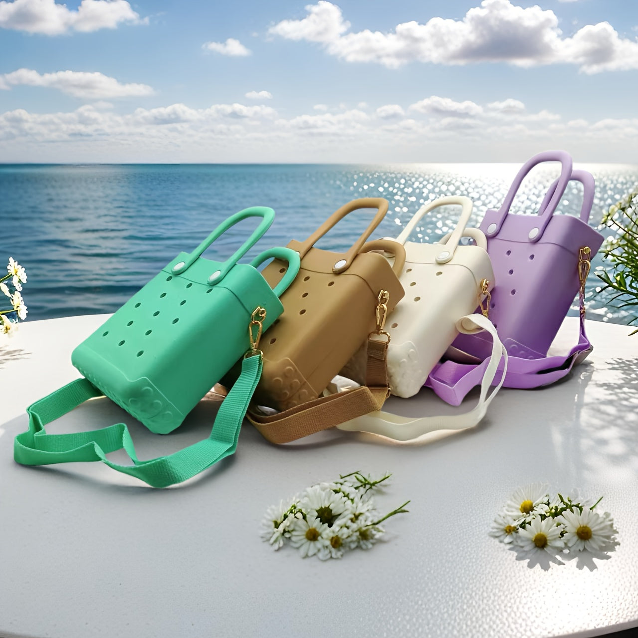 Mini sac de plage en EVA pour femme