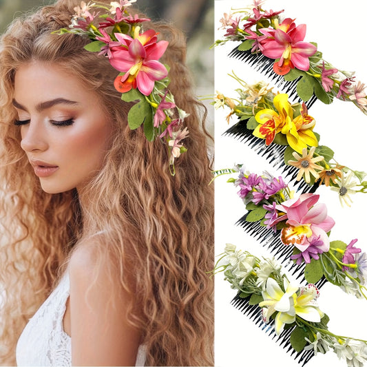 Nouveau peigne à cheveux en tissu synthétique de style bohème thaïlandais - Topdecheztop.fr