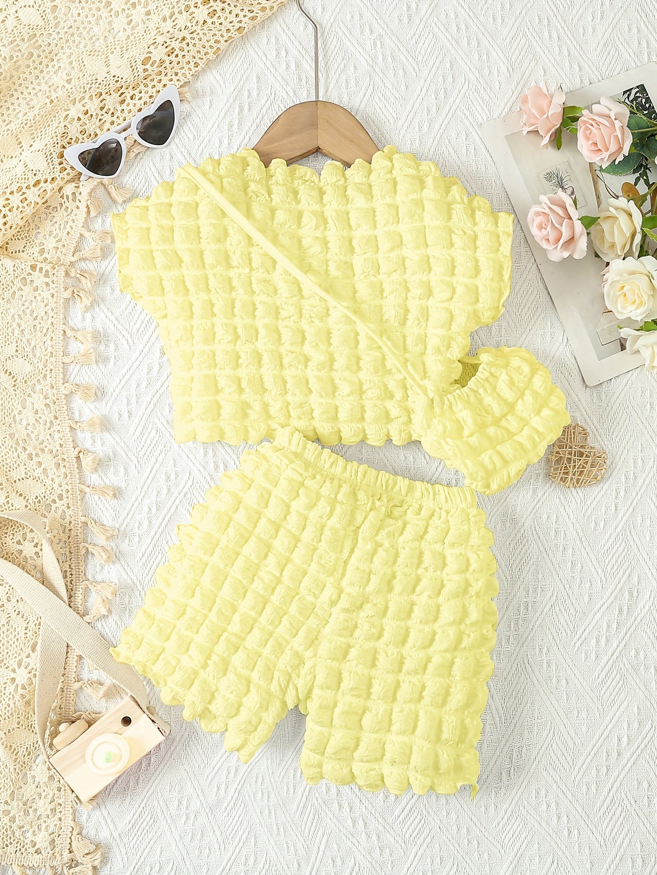 Ensemble trois pièces pour filles - Topdecheztop.fr