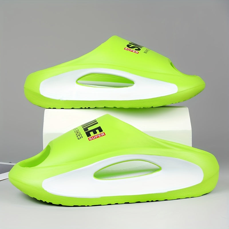 Pantoufles  à bout ouvert, respirantes et tendance