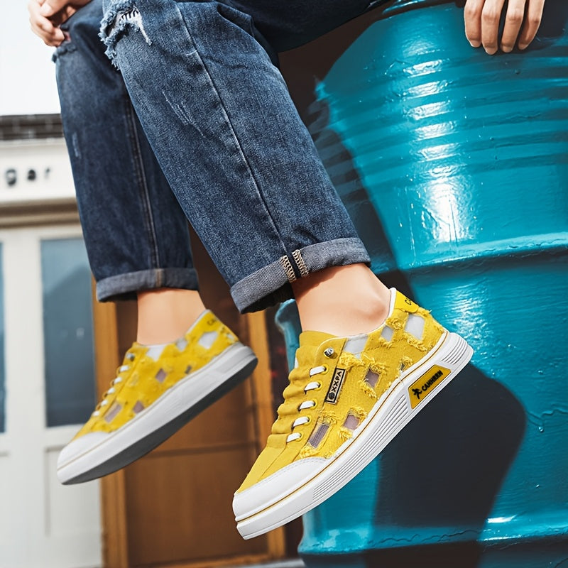 Baskets en toile respirante pour homme