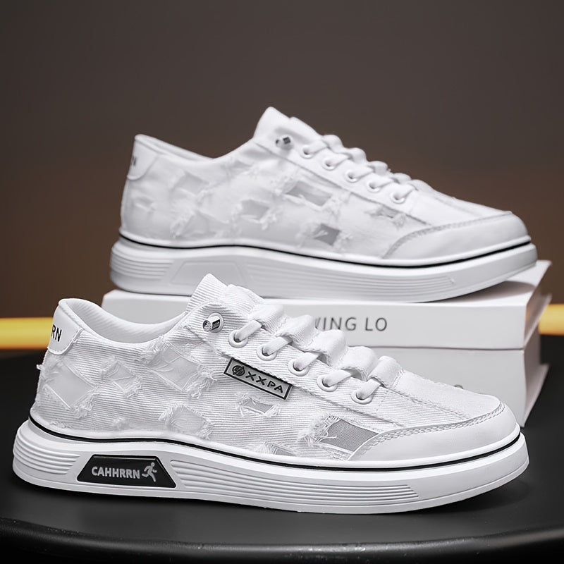 Baskets en toile respirante pour homme