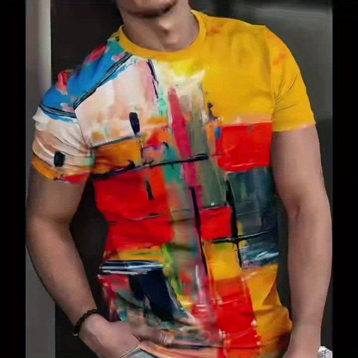 T-shirt imprimé décontracté pour homme