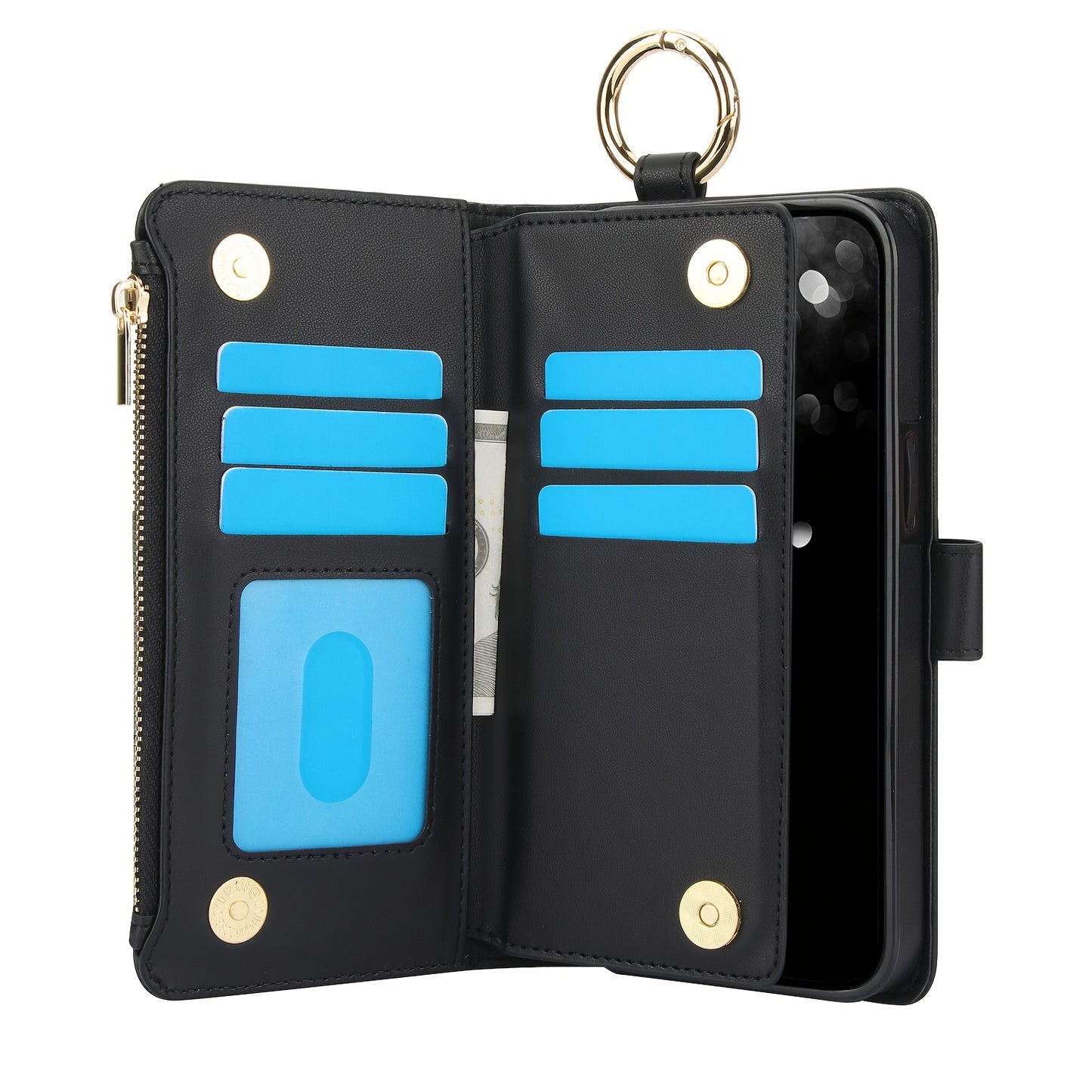 Étui portefeuille bandoulière pour Samsung Galaxy