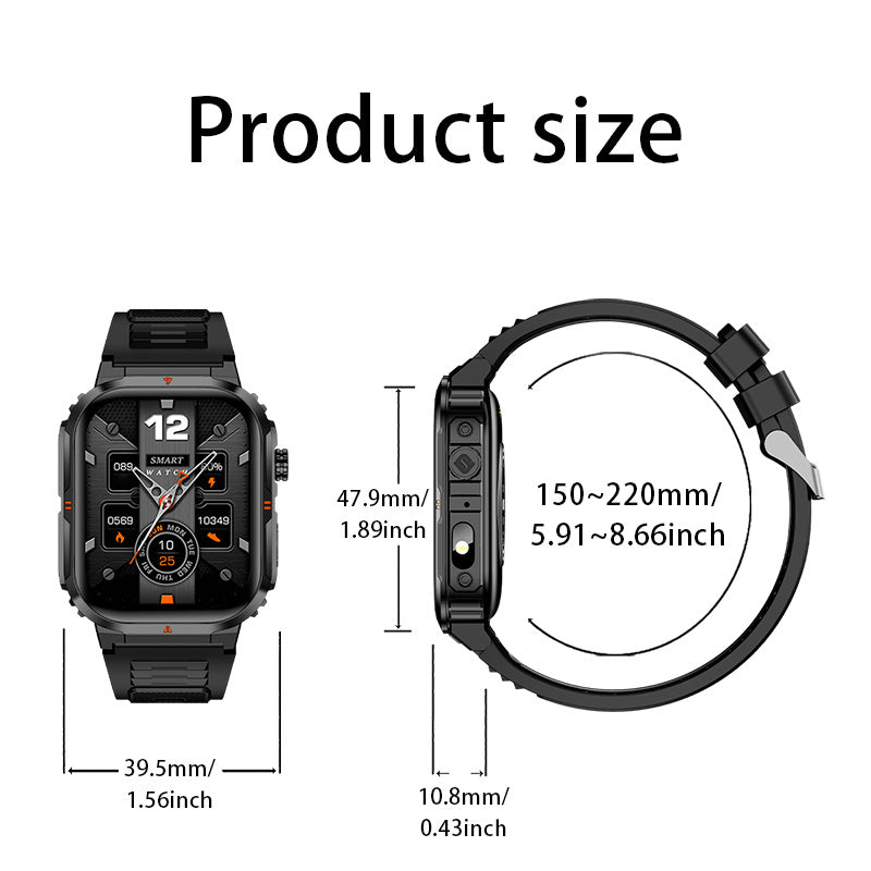 Montre connectée LIGE, montre pour homme, femme