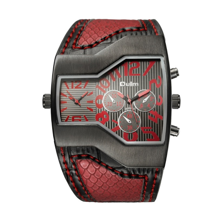 Montre à quartz décontractée et tendance