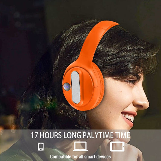 Écouteurs Bluetooth sans fil pliables et portables longue durée