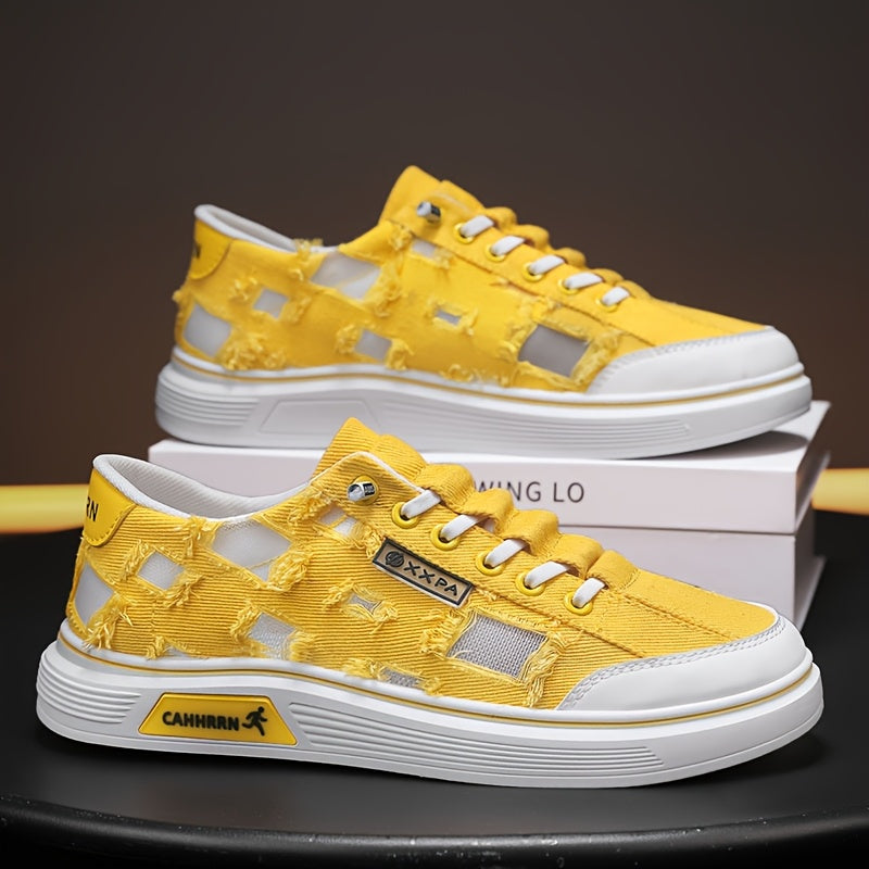 Baskets en toile respirante pour homme