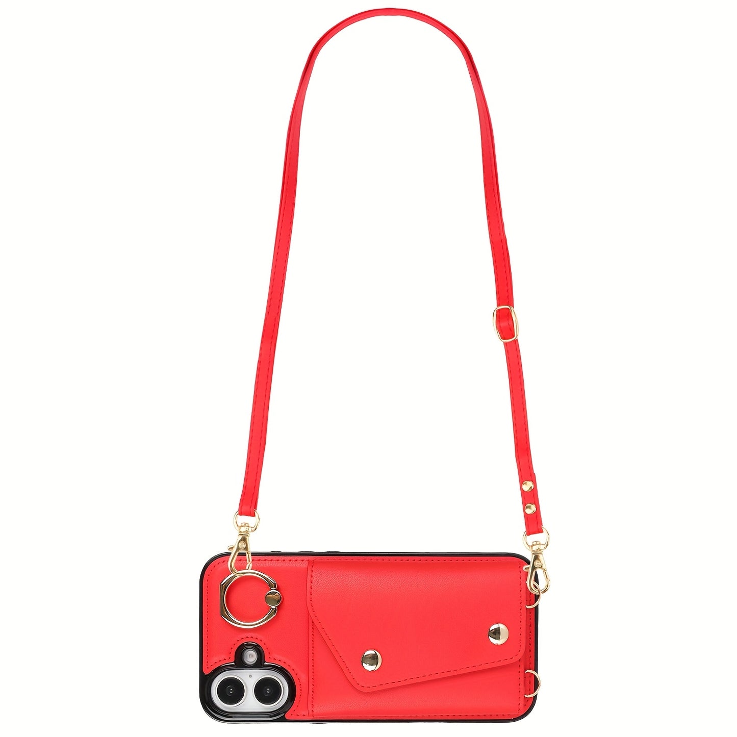 Etui portefeuille bandoulière pour femme est compatible avec les iPhone