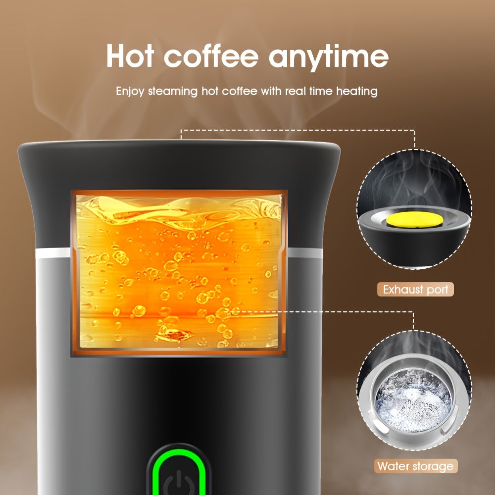 Machine à café expresso sans fil 3 en 1, portable - Topdecheztop.fr