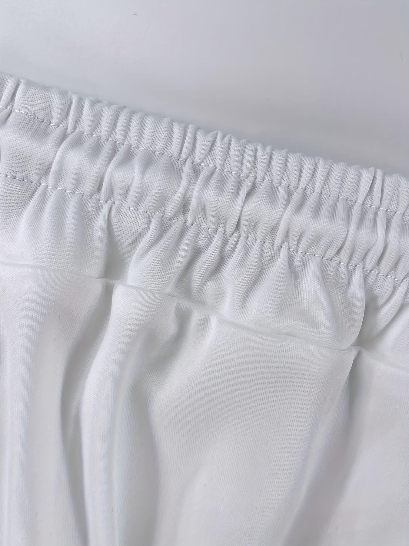 Ensemble pantalon blanc élégant à manches longues pour homme