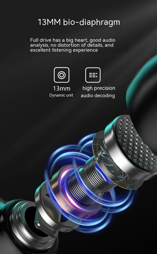 Casque Bluetooth DX-08 sans fil, nouveau concept tendance
