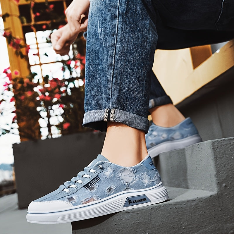 Baskets en toile respirante pour homme