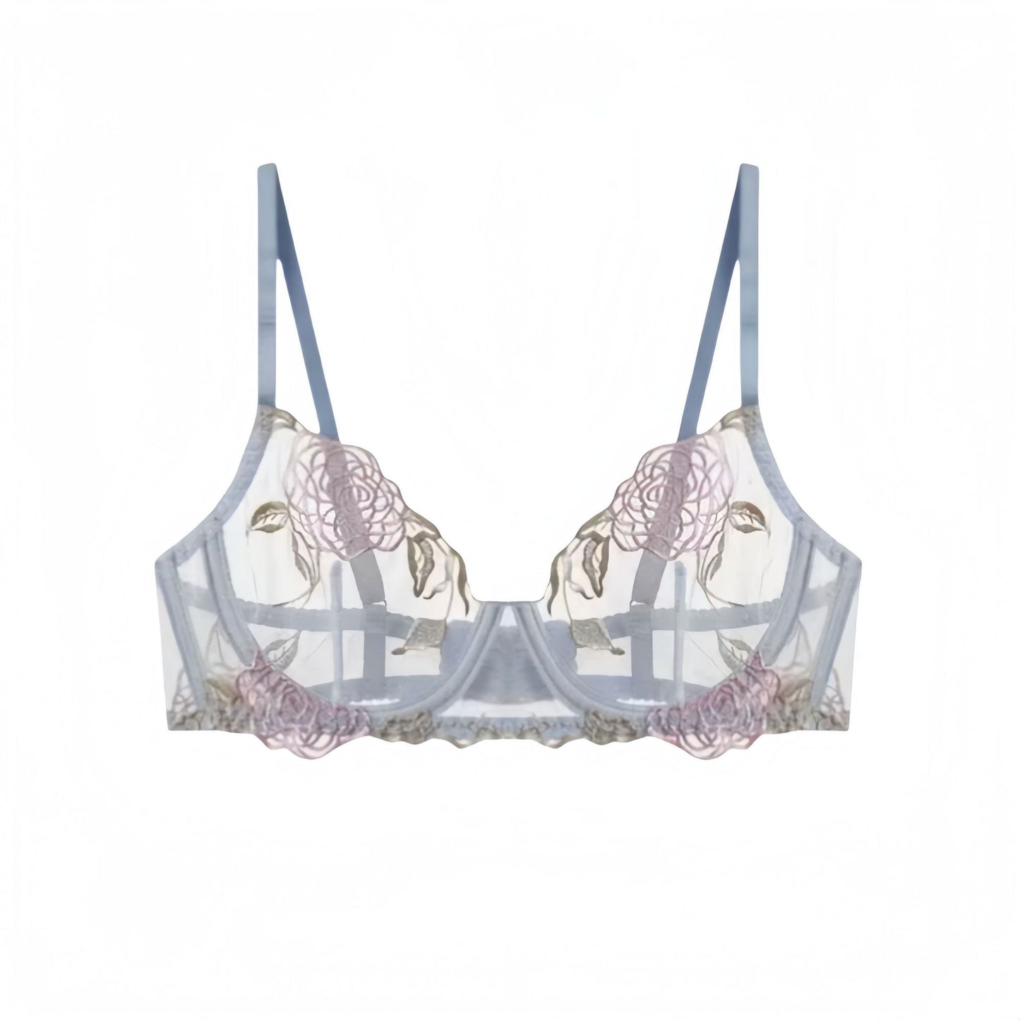 Nouveau soutien-gorge brodé de roses qui affine la poitrine des femmes