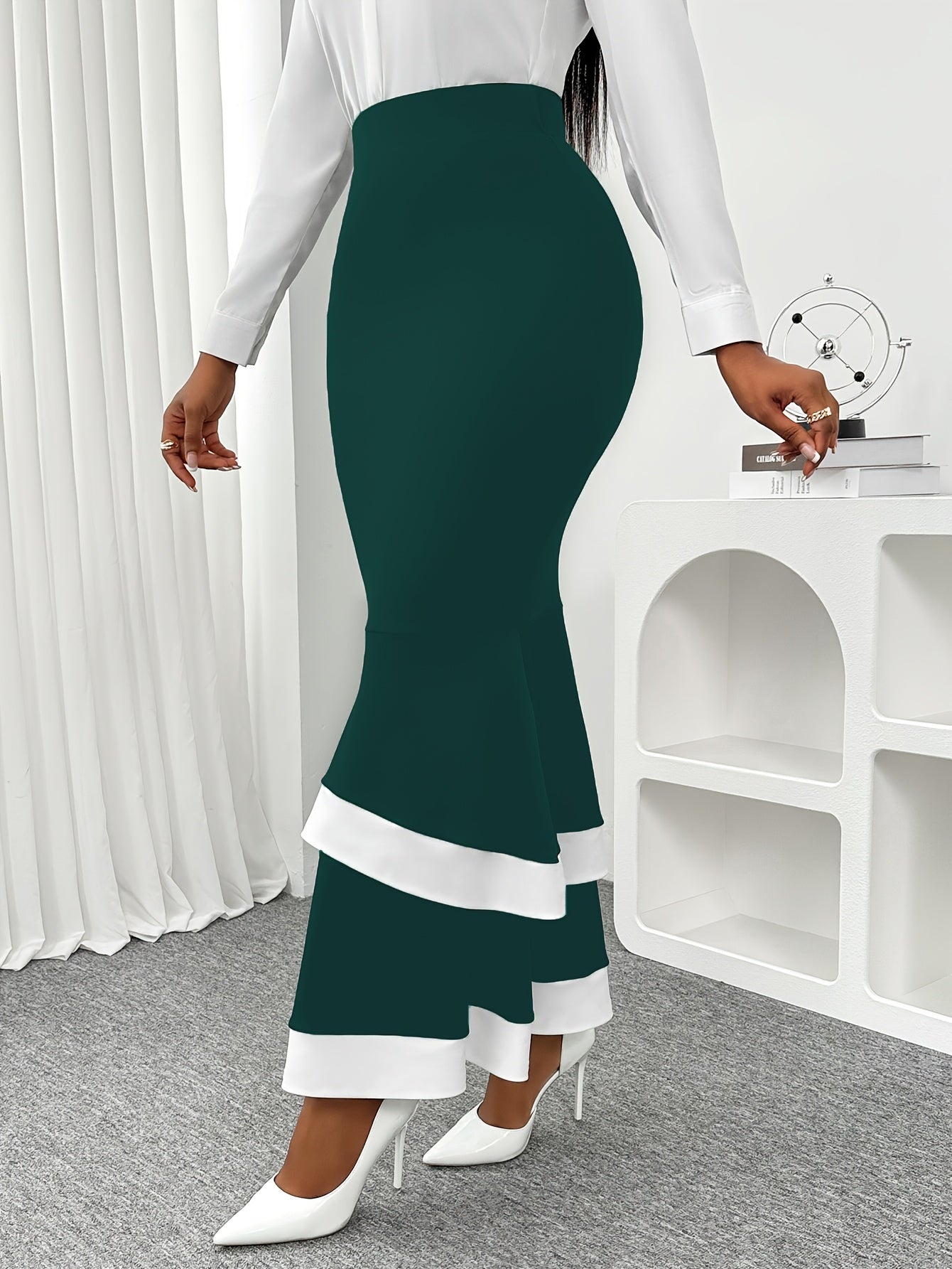 Jupe sirène élégante pour femme