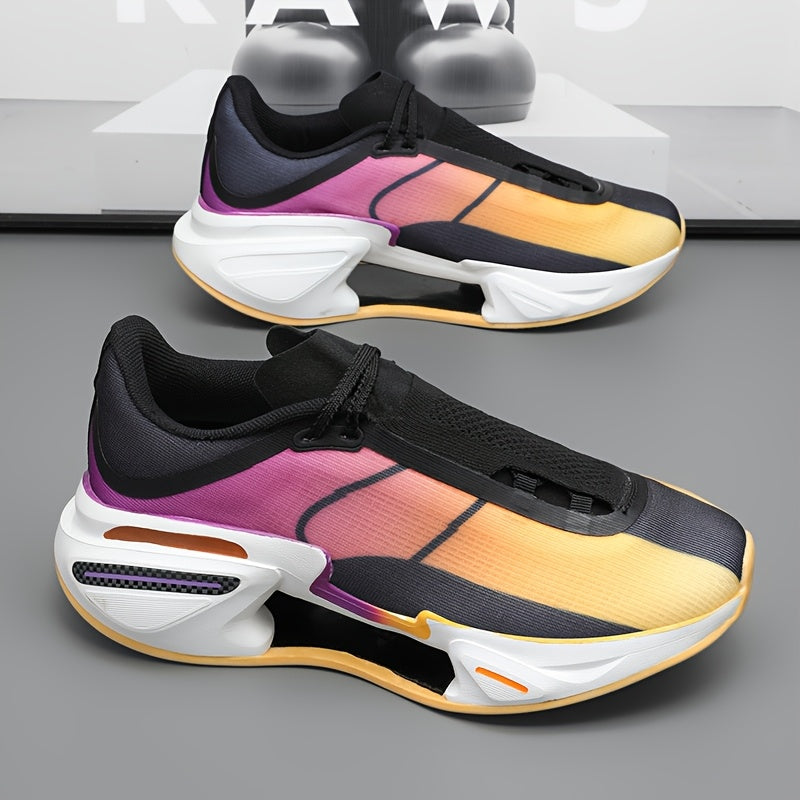 Baskets pour hommes compatibles avec semelle épaisse et amortissante