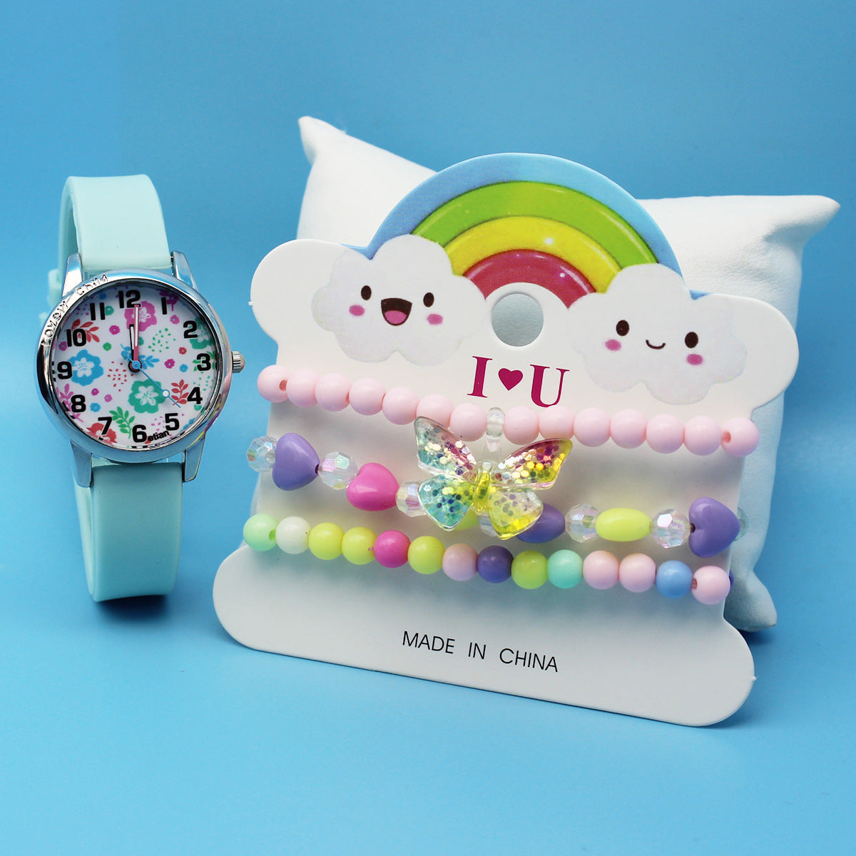 Ensemble de montre de dessin animé mignon pour enfants 1