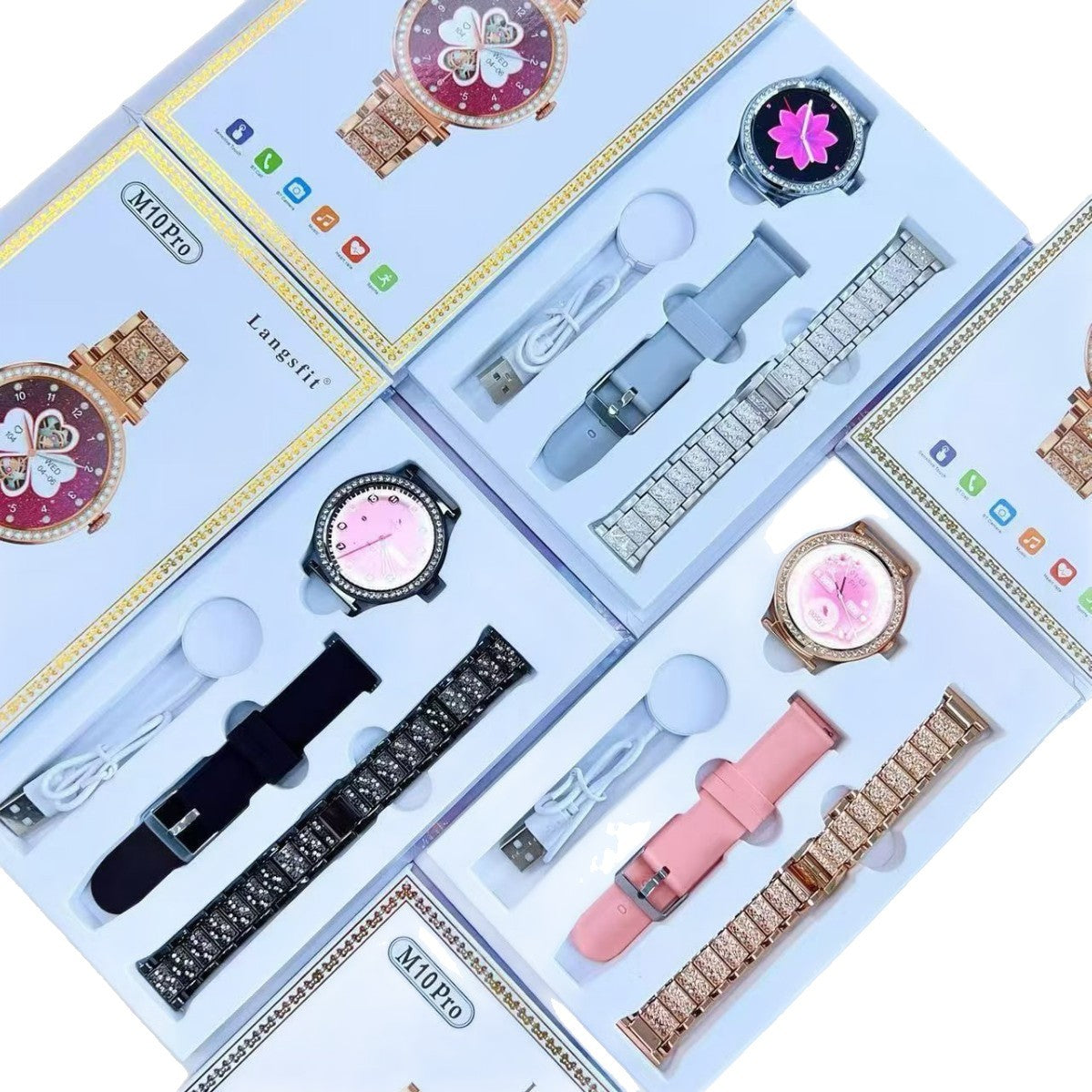 Montre connectée Bluetooth pour femmes