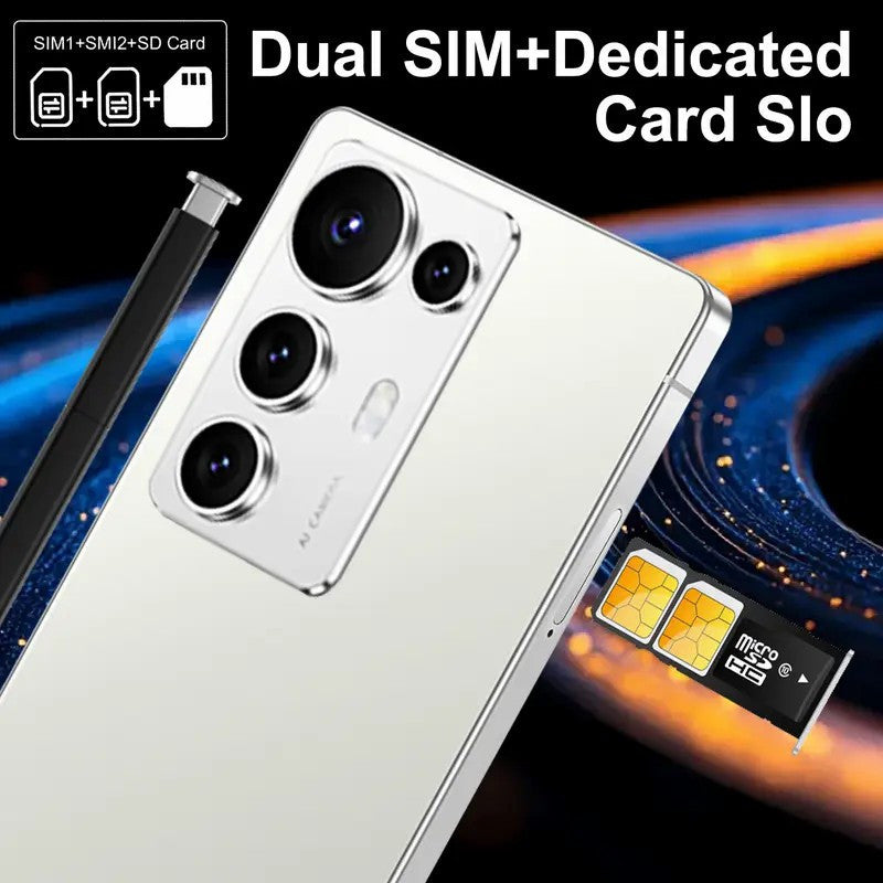 Mini tablette Android 7,5 pouces déverrouillée, 8 Go + 256 Go de stockage