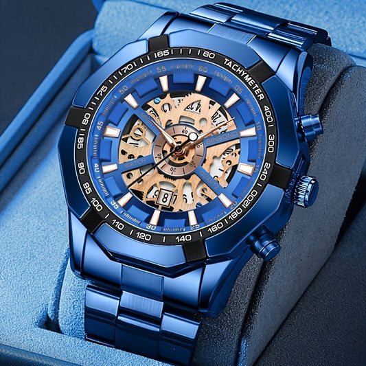 Montre Binbond Hollow Quartz étanche pour homme - Topdecheztop.fr
