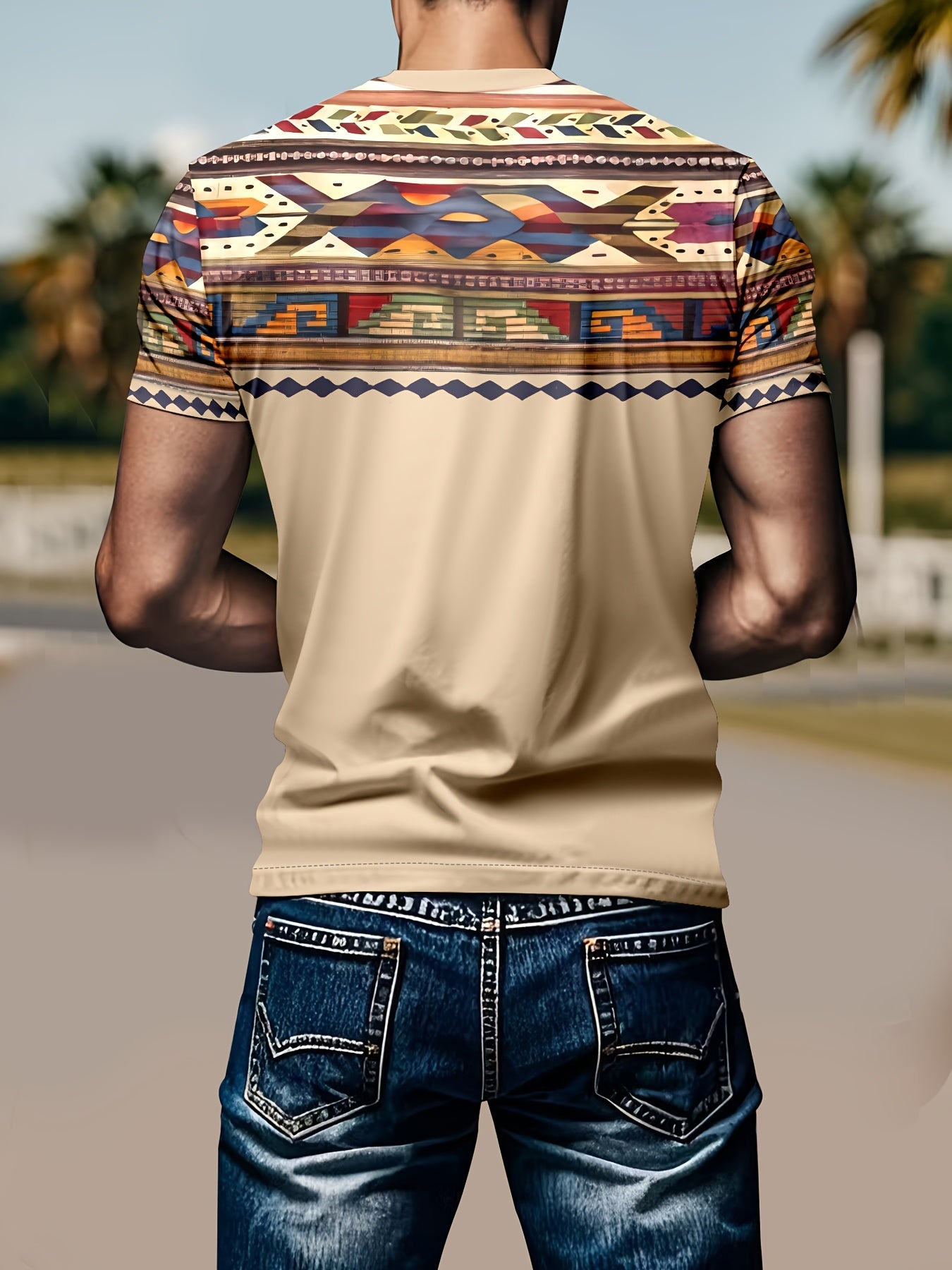 T-shirt d'été décontracté pour homme