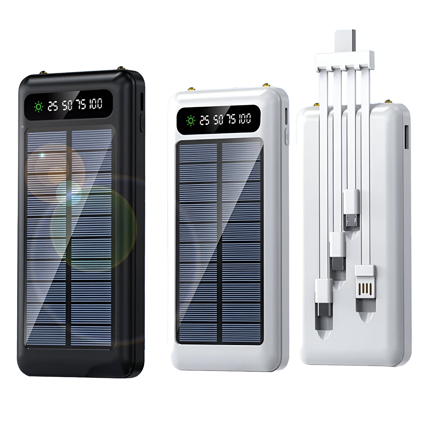 Batterie externe solaire de 20000 mAh